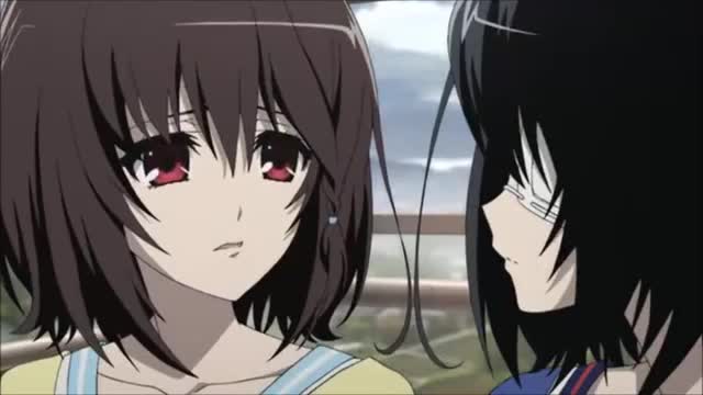 Anime Another Misaki Fujioka And Misaki Mei نماشا