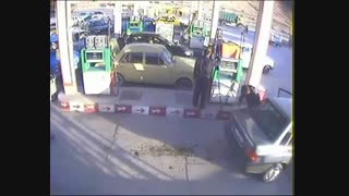 انفجار در حال سوخت گیری