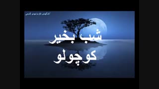 کوچولو شـــب بــــــخیر