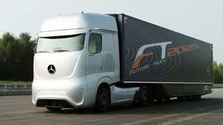 کامیون هوشمندی که قرار است سال 2025 توسط مرسدس بنز تولید و وارد بازار شود