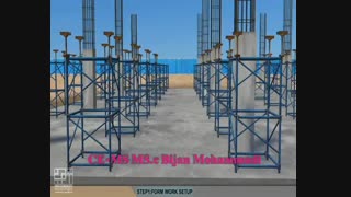Movie prestressed concrete/بتن پیش تنیده