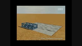 اجرای پل کابلی در دریا/Run a cable bridge in the sea