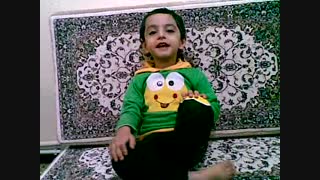 مهدی شعرحماسی بچه 3ساله