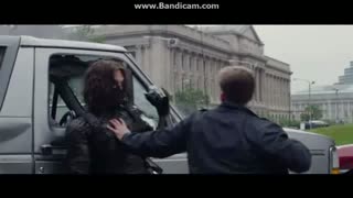 مبارزه کاپیتان امریکا و باکی (بسیار جذاب)