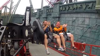 یکی از وحشتناک ترین ترن های هوایی که تا حالا ساخته شده - کی جرات داره سوارش بشه؟؟!!