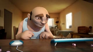 انیمیشن جذاب در مورد آدم هایی که با تکنولوژی روز غریبه هستند