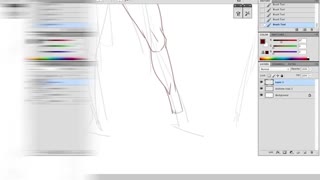 آموزش ایجاد عکس شخصیت زن در برنامۀ فتوشاپ