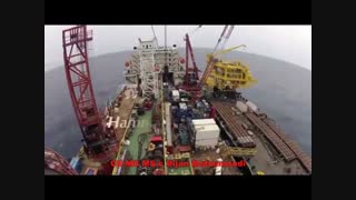 Installation of offshore Jacket & Platforms/نصب جکت و سکو در فراساحل