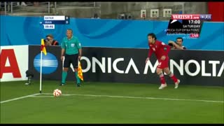 خلاصه بازی ایران و قطر ((گزارش انگلیسی))