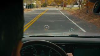 معرفی تکنولوژی "Head-Up Display" مرسدس بنز