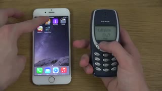 تست سرعت آیفون ۶ با نوکیا ۳۳۱۰ !! ( اپل زیر سوال رفت )
