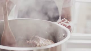 طرز تهیه یک نوع آبگوشت کشور ترکیه