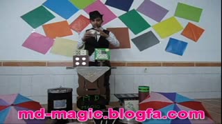 تبدیل یک تاس بزرگ  به هشت تاس کوچک