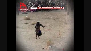 بزرگترین تعزیه میدانی کشور هر سال12محرم هیئت حضرت ابوالفضل(ع)شهر نوش آباد کاشان