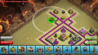 ►Clash Of Clans► - TH8 War-Trophy Base w-4 Mortar 2015 [Anti Dragon]