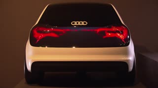 طرح مفهومی از چراغ های OLED برای اتومبیل های نسل آینده توسط آئودی