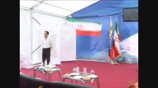 بازدید هوگو چاوز رئیس جمهور ونزوئلا از پروژه های مپسا