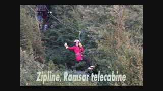 اوج هیجان و لذت  با زیپ لاین تله کابین رامسر