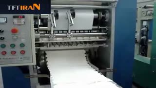 خط تولید دستمال کاغذی ( ایرانی)