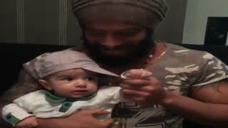 عمو تتل و کوچک ترین عضو گروه تتلیتی هااااا