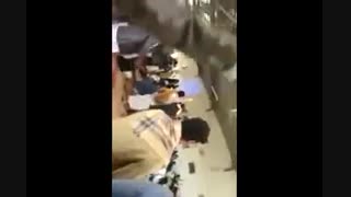 فیلم لحظه انفجار تروریستی روز جمعه در مسجد شهر صنعا یمن