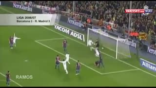 گلهای برتررئال به بارسلونا