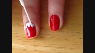 عطر سفیر _ آموزش طراحی  جالب ناخن با طرح توت فرنگی