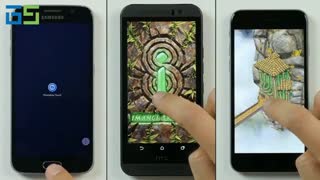 مقایسه سرعت  گوشی ها ی پرچمدار در عرصه موبایل (اپل  سامسونگ  اچ تی سی