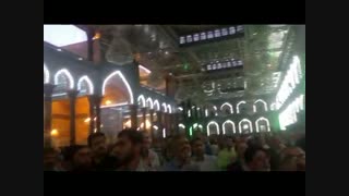 سینه زنی برای امام حسن در حرم امام حسین علیهم السلام