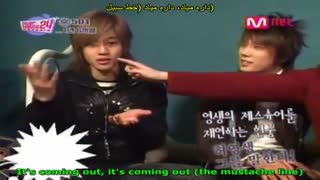 غیبت اعضا پشت سر یونگ سنگ * SS501 + بالانویس فارسی