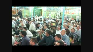 نوای "خدایا مرا ببخش " در کنار حرم حسینی