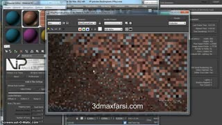 دانلود پلاگین متریال سازی ویری Walls & Tiles vray material Plugin