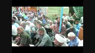 گوشه ای از دعای کمیل 94/2/17 در خیمه گاه حسینی با نوای عرب سرخی