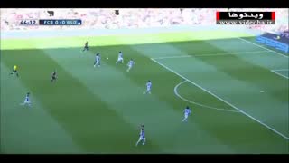 بارسلونا ۲-۰ رئال سوسیداد (گل فوق العاده پدرو)