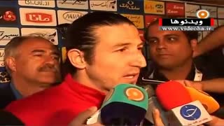 مصاحبه جنجالی تیموریان بعد بازی مقابل استقلال