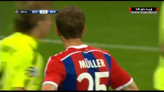 بایرن‎مونیخ ۳-۲ بارسلونا