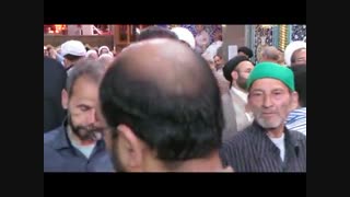 مراسم سینه زنی سالروز شهادت امام موسی کاظم(ع) در حرم امام حسین