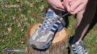 طریقه بستن بند کفش برای جلوگیری از تاول روی پا