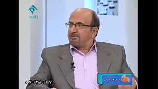 محمد اوزی (طنزنویس قدیمی) در برنامه صبح بخیر ایران شبکه اول سیما
