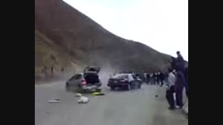 تصادف خفن به سبک  یهویی