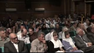 شبی با ندوشن - سخنرانی دبیر انجمن افراز  و  قدر دانی