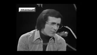 گوشه ای از برنامه طنز « آقای مربوطه » سال 1353