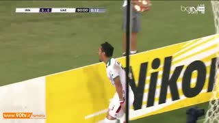 گل به یاد ماندنی رضا قوچان نژاد به امارات با کیفیت HD