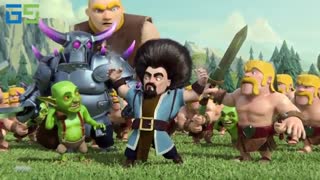 انیمیشن بسیار دیدنی معرفی بازی Clash Of Clans