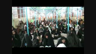 گوشه‌ای از فیلم دعای ندبه زایرین ایرانی در خیمه‌گاه حسینی