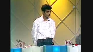 عادل فردوسی پور قبل از مجری شدن در مسابقه هفته