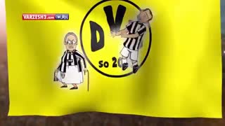 انیمیشن جالب از مسیر بارسلونا و یونتوس تا فینال