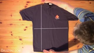 تا زدن لباس در کمتر از 2 ثانیه