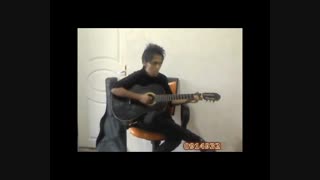 گیتار زدن بهنام ایکان رستمی