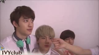 Chanyeol being silly feat. Sehun